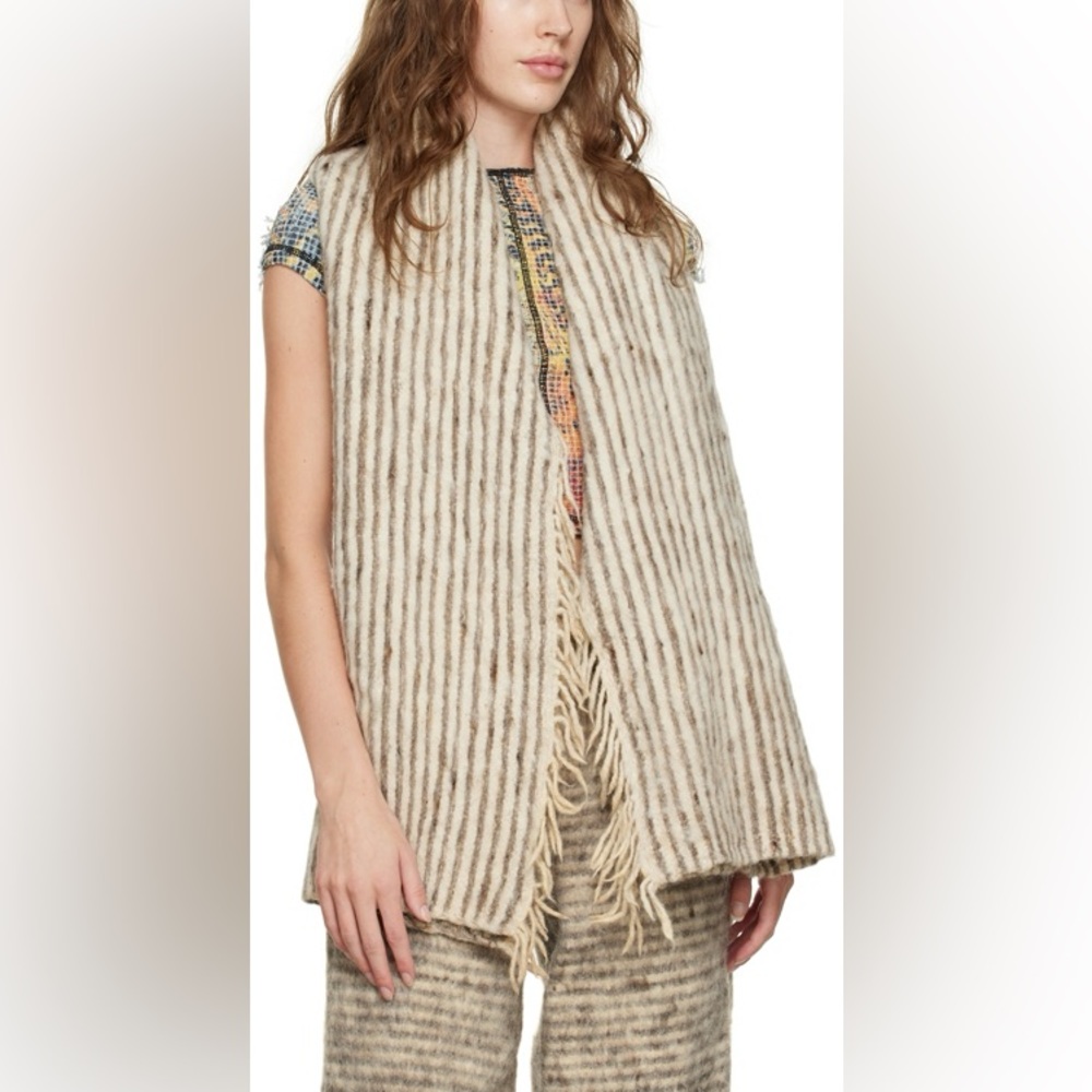 ‼️RARE‼️NWT 100%wool handmade scarf from Luna Del Pinal